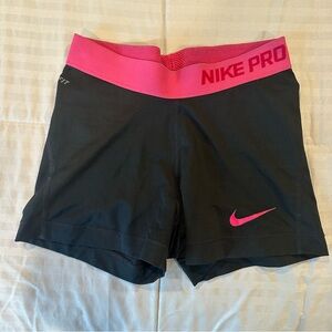 Women’s XS NikePro Dri-fit spandex shorts